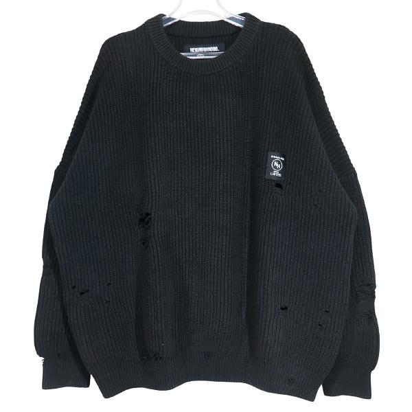 NEIGHBORHOOD（ネイバーフッド） 20SS SAVAGE.CREW/CA-KNIT.LS 201FUNH