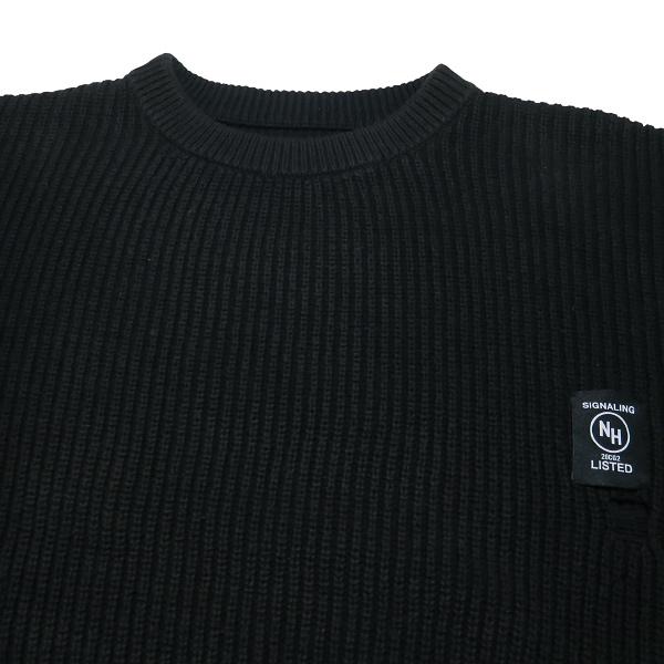NEIGHBORHOOD（ネイバーフッド） 20SS SAVAGE.CREW/CA-KNIT.LS 201FUNH