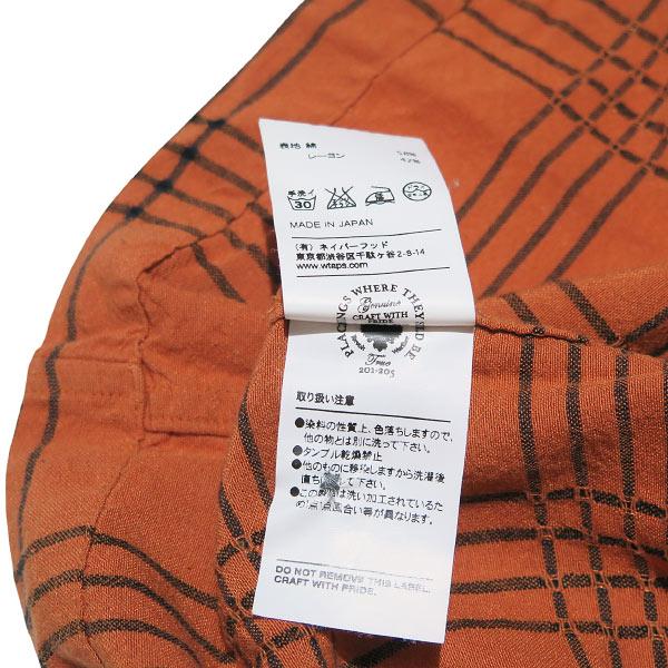 WTAPS（ダブルタップス） 13SS UNION L/S/SHIRTS.RACO.TEXTILE 131GWDT