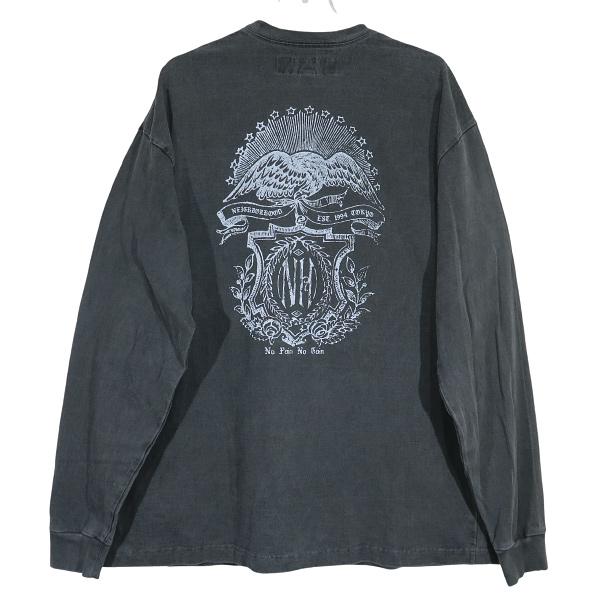 定価13200円 NEIGHBORHOOD 新品未使用 ピグメントダイ加工 NEIGHBORHOOD（ネイバーフッド） 23AW PIGMENT DYED CREWNECK LS