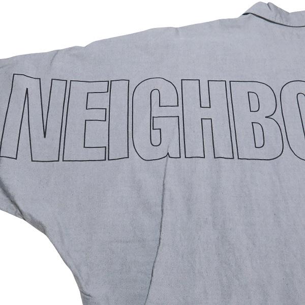 NEIGHBORHOOD 半袖シャツ バックロゴDOLMANSLEEVE XL. NEIGHBORHOOD DOLMANSLEEVE SHIRT SS 251AQNH-SHM02