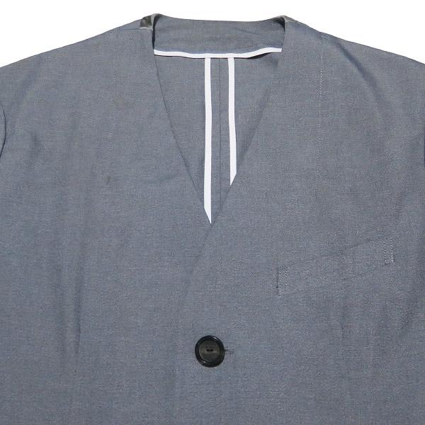 TAKAHIROMIYASHITA TheSoloist. タカヒロミヤシタ ザソロイスト THREE-WAY COLLARLESS JACKET sj.0005SS22 スリーウェイカラーレスジャケット グレー サイズ46 | TAKAHIRO MIYASHITA The SoloIst. | 02