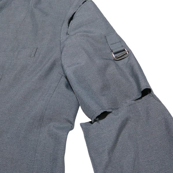 TAKAHIROMIYASHITA TheSoloist. タカヒロミヤシタ ザソロイスト THREE-WAY COLLARLESS JACKET sj.0005SS22 スリーウェイカラーレスジャケット グレー サイズ46 | TAKAHIRO MIYASHITA The SoloIst. | 03