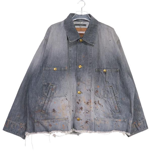 doublet（ダブレット） CUT OFF DENIM COVERALL 24AW47BL204 カット