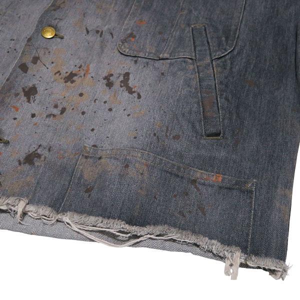 doublet（ダブレット） CUT OFF DENIM COVERALL 24AW47BL204 カット