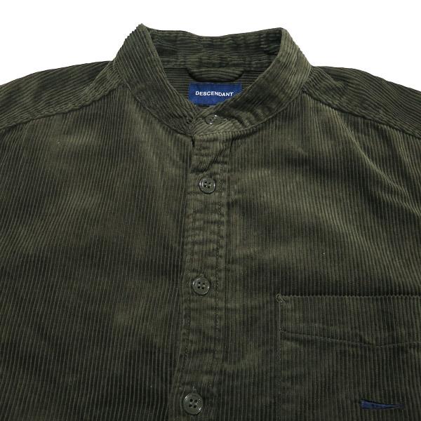 DESCENDANT ディセンダント 19AW TETTY CORDUROY LS SHIRT