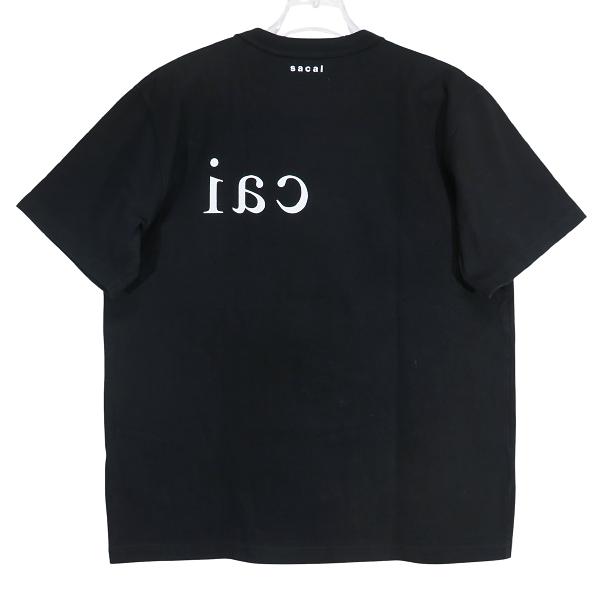 scai サカイ Sロゴ Tシャツ カットソー ブラック 3 scai サカイ Sロゴ Tシャツ カットソー ブラック 3