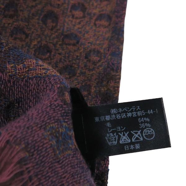 Needles（ニードルス） ニードルズ WOOL LINEN STOLE ウール リネン
