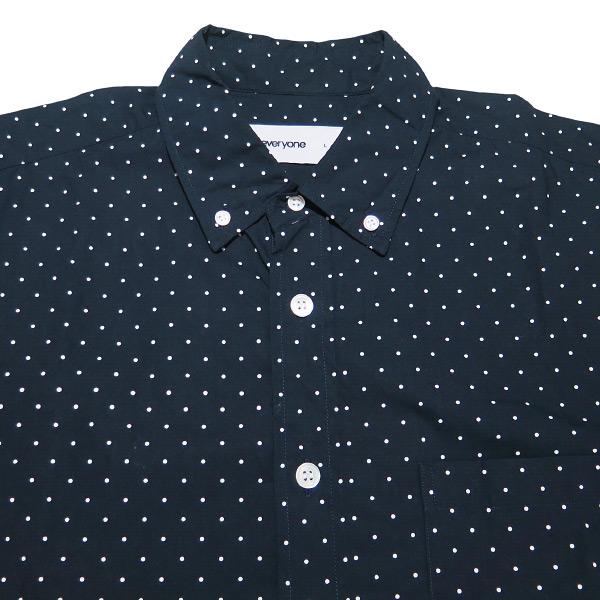 everyone エブリワン DOT BUTTON DOWN SHIRT EV24-SH08 ドット