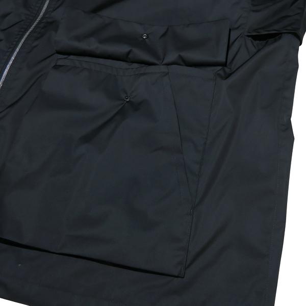 AURALEE オーラリー HARD TWIST POLYESTER SATIN LAMINATE ZIP