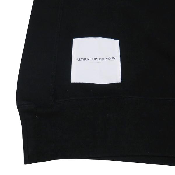 ARTHUR HOPE DEL MOON. アーサー ホープ デル ムーン C/N SWEATSHIRT
