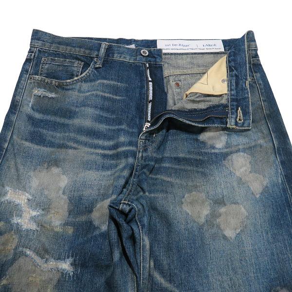 ネイバーフッド デニム DEEP MID L size ペイント サベージ SAVAGE DENIM DP MID PANTS | NEIGHBORHOOD(ネイバーフッド