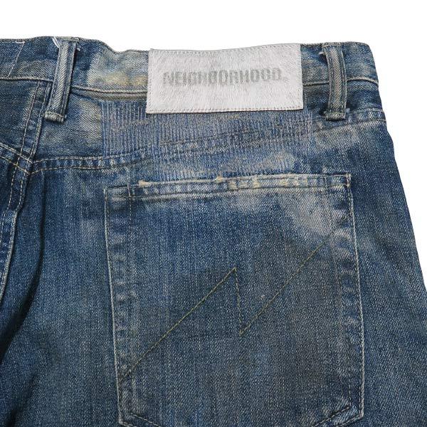 ネイバーフッド デニム DEEP MID L size ペイント サベージ ネイバーフッド デニム DEEP MID L size ペイント サベージ