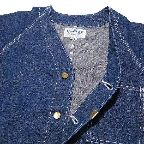 デニムカバーオール ネイバーフッド neighborhood ネイバーフッド デニム カバーオール L 古着