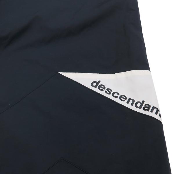 【美品】  DESCENDANT / ディセンダント | × / ナイロン トラックパンツ | S | ブラック/ホワイト | メンズ DESCENDANT ディセンダント 19AW TERRACE NYLON PANTS 192BRDS-PTM01