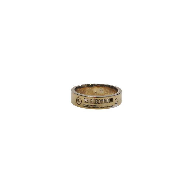NEIGHBORHOOD（ネイバーフッド） 23SS GOLD PLAIN RING 231IVNH-AC05