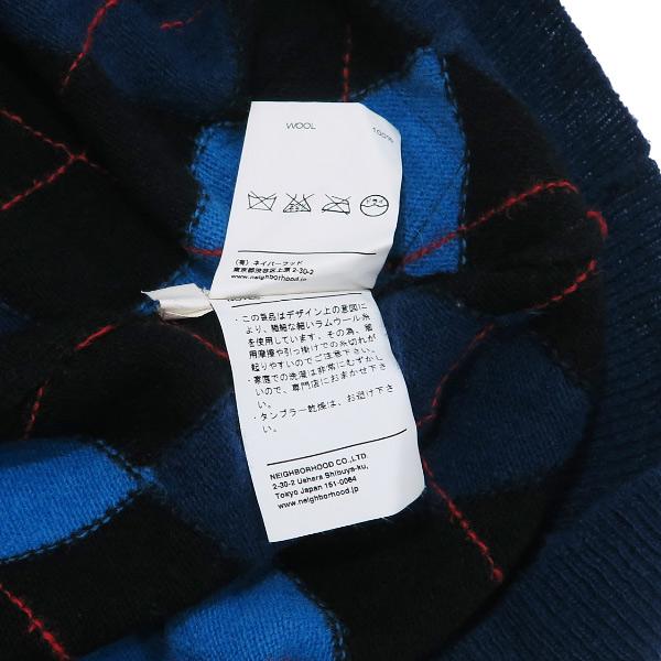 NEIGHBORHOOD（ネイバーフッド） ARGYLE.V/W-KNIT.LS TSNH-KN-M01 