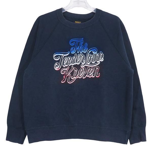 テンダーロイン スウェット　サイズM tenderloin TENDERLOIN（テンダーロイン） T-SWEAT K-SEVEN スウェット ネイビー