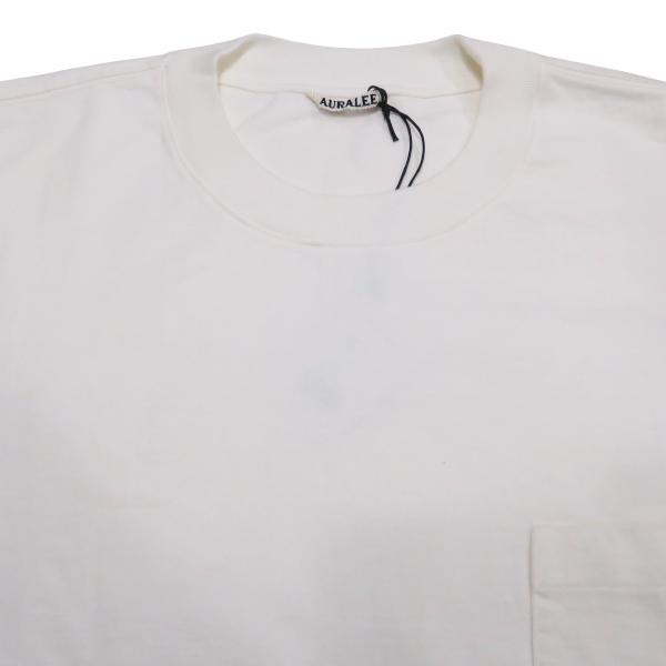 AURALEE オーラリー HEAVY WEIGHT TEE A24ST01SU ヘビーウェイト T