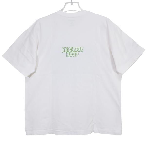 NEIGHBORHOOD Tシャツ S ホワイト 新品 NEIGHBORHOOD × DELUXE NH X DELUXE . TEE SS WHIT