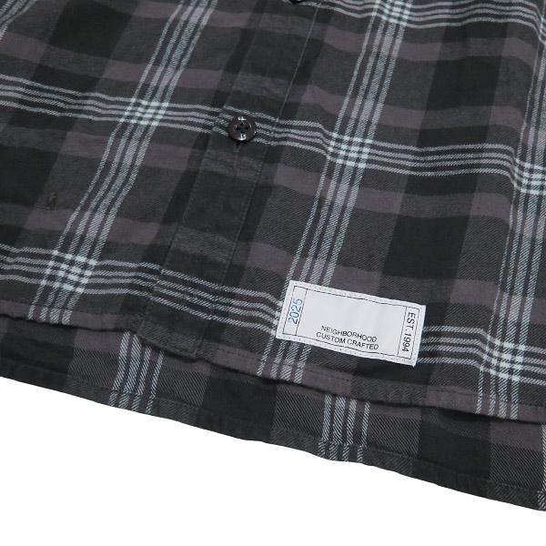 NEIGHBORHOOD（ネイバーフッド） 25SS SAVAGE TARTAN CHECK SHIRT LS