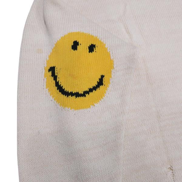 KAPITAL スマイリーフェイス スウェット KAPITAL（キャピタル） SMILEY DAMAGED SWEATER EK-1060 スマイリー