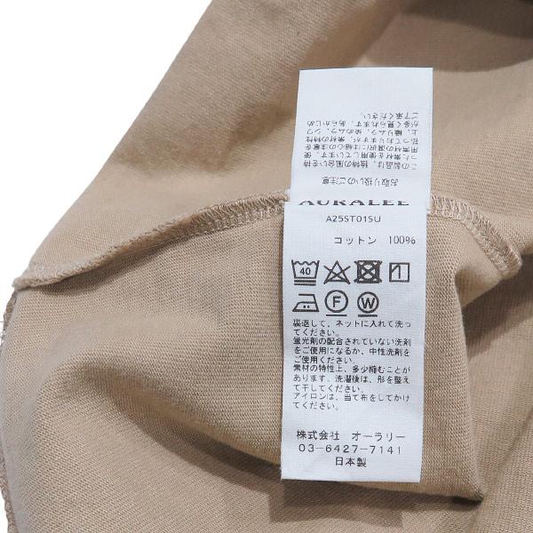 AURALEE（オーラリー） HEAVY WEIGHT POCKET TEE A25ST01SU 