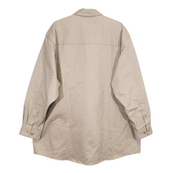 WTAPS ダブルタップス ボタンダウンシャツ ベージュ　02サイズ WTAPS（ダブルタップス） 22SS BD 01/LS/COTTON.TWILL 221GWDT-SHM01