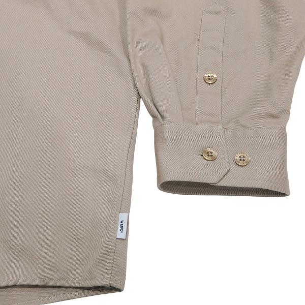 WTAPS（ダブルタップス） 22SS BD 01/LS/COTTON.TWILL 221GWDT-SHM01
