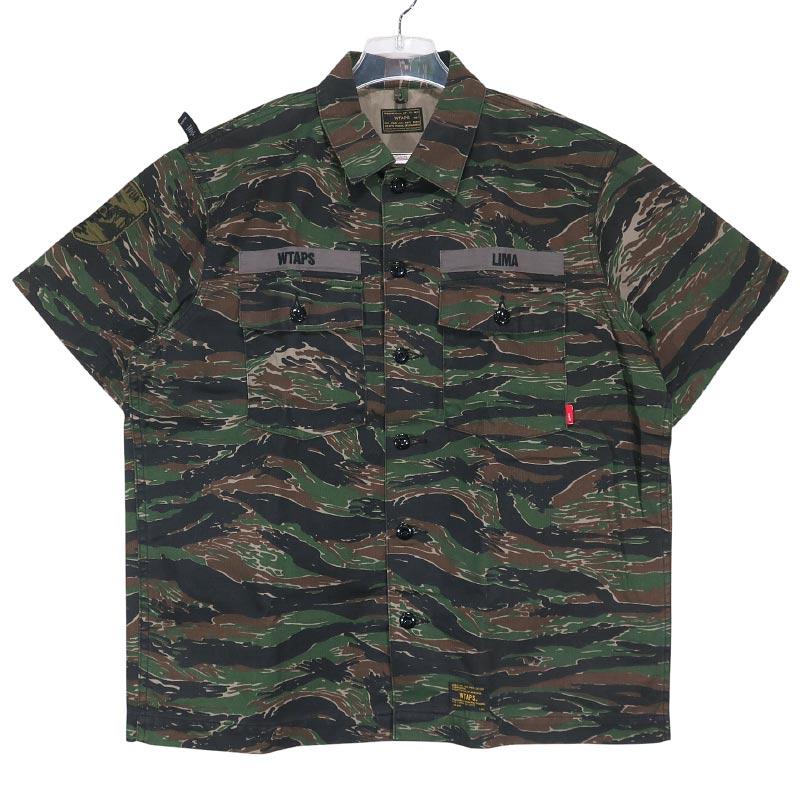 WTAPS（ダブルタップス） 17SS BUDS SS 02/SHIRT.COTTON.TWILL.TIGER