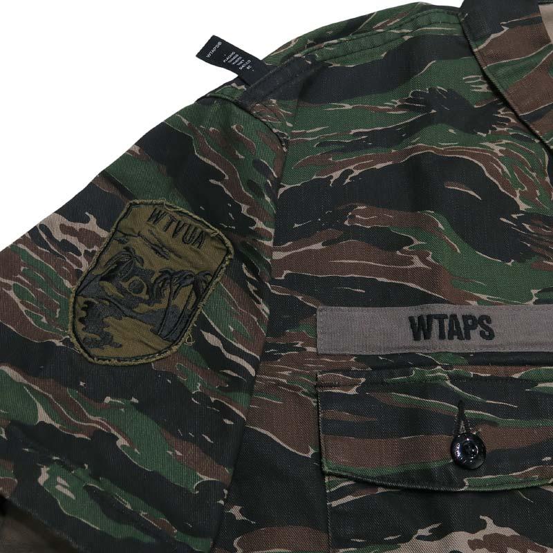 WTAPS（ダブルタップス） 17SS BUDS SS 02/SHIRT.COTTON.TWILL.TIGER