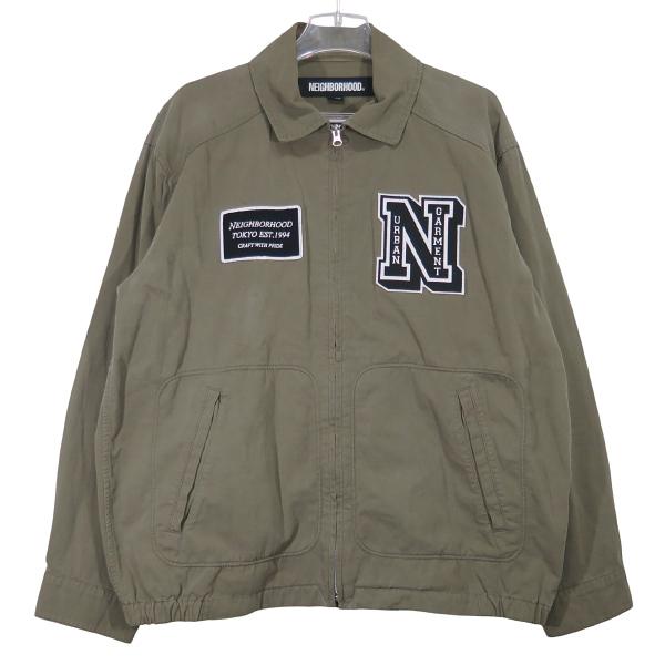 NEIGHBORHOOD ワークジャケット Mサイズ NEIGHBORHOOD（ネイバーフッド） 24SS WASHED ZIP WORK JACKET 241SPNH
