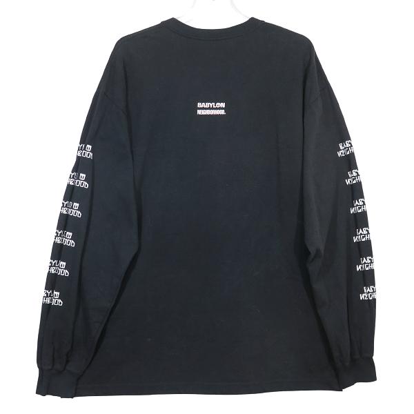 neighborhood ロンt l/s 長袖 ブラック NEIGHBORHOOD（ネイバーフッド） SRL ロングスリーブTシャツ ブラック