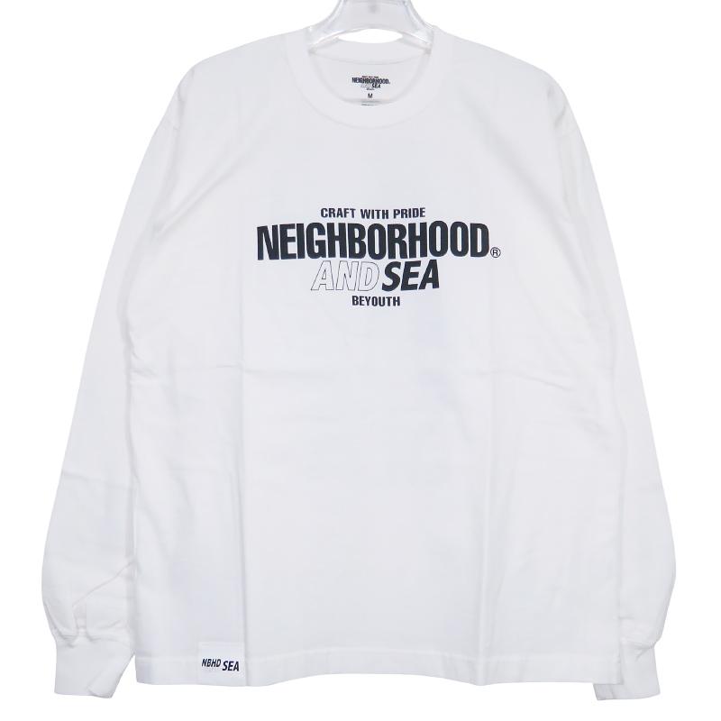 NEIGHBORHOOD×WIND AND SEA コラボ長袖Tシャツ NEIGHBORHOOD（ネイバーフッド） x WIND AND SEA ウィンダンシー 23SS