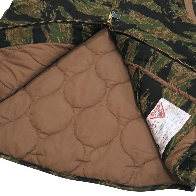 BLUCO（ブルコ） WORK GARMENT RIB WORK VEST OL-044 リブ ワーク