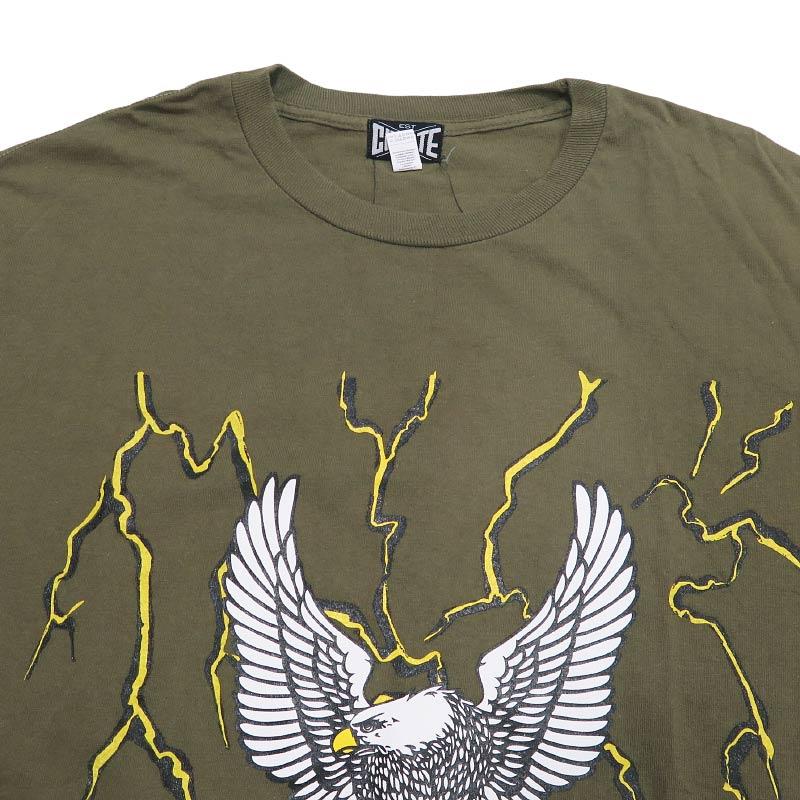 CUTRATE カットレイト THUNDER&EAGLE L/S T-SHIRT サンダー イーグル カットレイト Tシャツ ブラウン