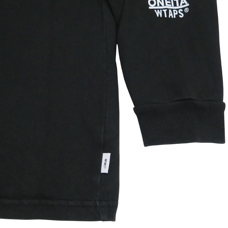 WTAPS / 22AW/POWER-T/LS/COTTON.ONEITA/長袖Tシャツ/4/BLK/22217OND-CSM02 WTAPS（ダブルタップス） 22AW POWER-T/LS/COTTON.ONEITA 22217OND