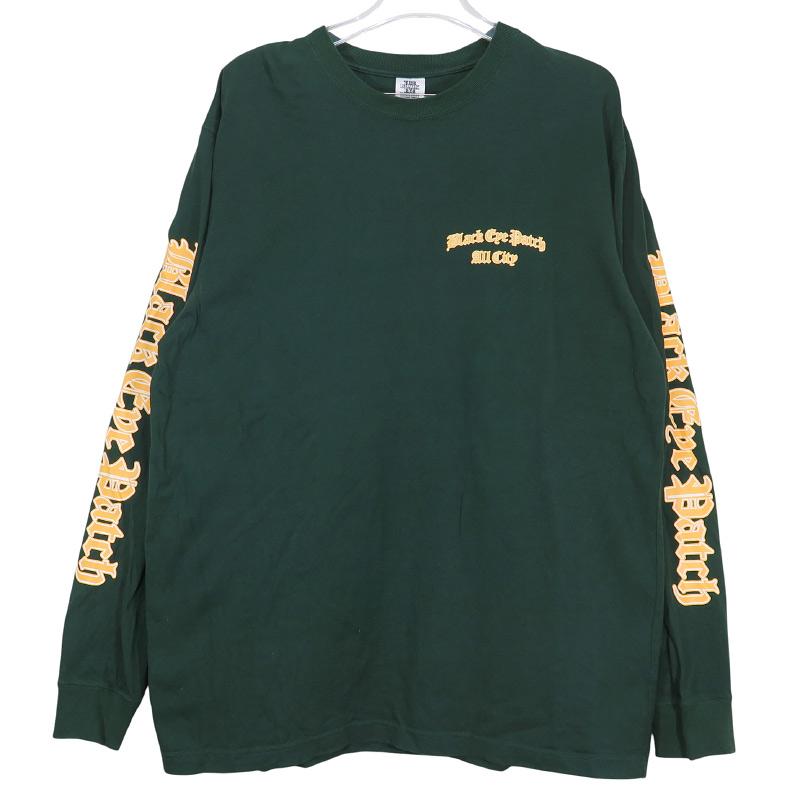 BlackEyePatch（ブラックアイパッチ） ALL CITY BLACK LETTER L/S TEE