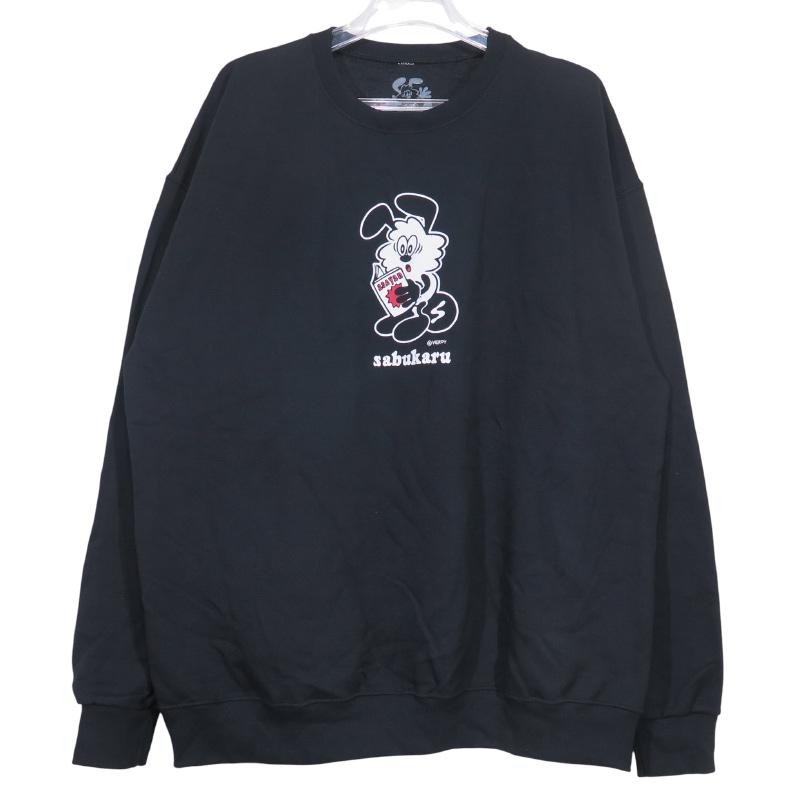 VERDY ヴェルディ x sabukaru サブカル SWEAT CREW スウェット クルー