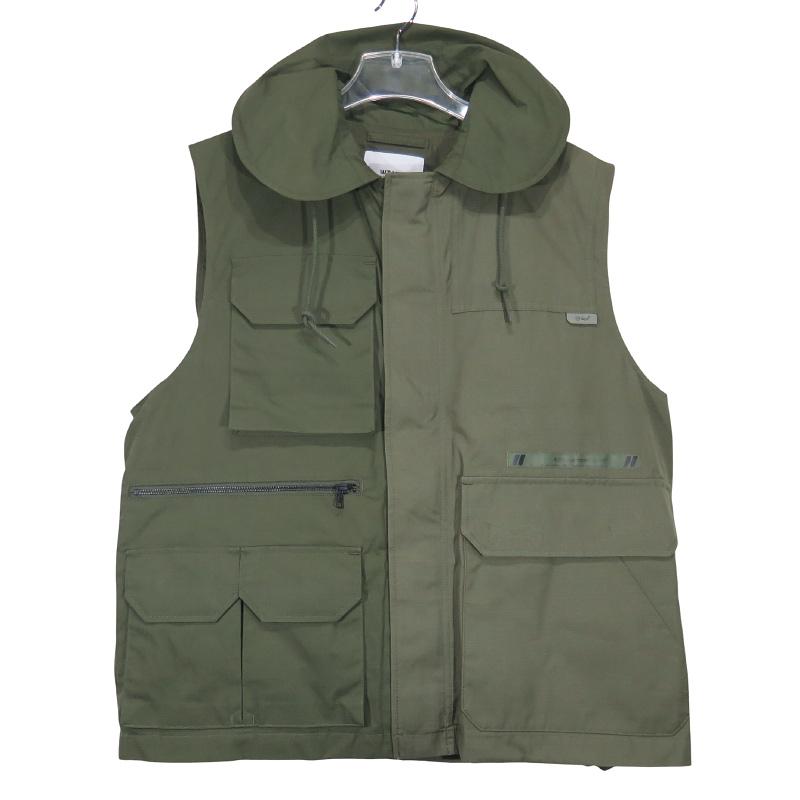 レア！ 【WTAPS】 M69 COTTON TWILL VEST NAVY 1 中古・古着通販】WTAPS (ダブルタップス) Bivouac Vest Poly Taffeta