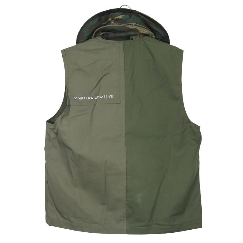 ウェア WTAPS 2021SS REP VEST COTTON TWILL WTAPS（ダブルタップス） 21SS REP/VEST/COTTON.TWILL 211BRDT-JKM03