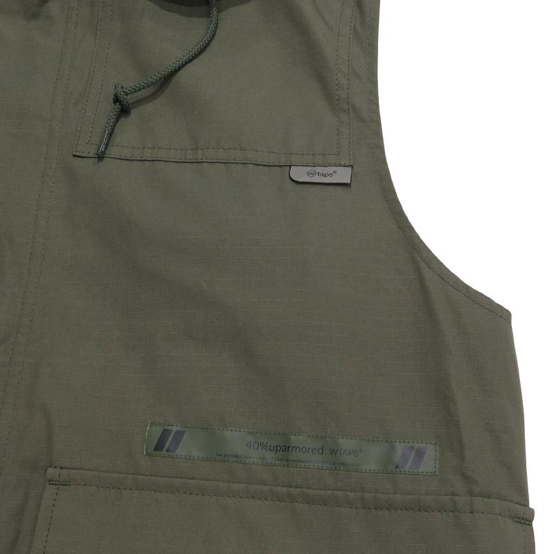 WTAPS ベスト　TRADER XL WTAPS（ダブルタップス） 21AW TRADER/VEST/COTTON.WEATHER.RIPSTOP