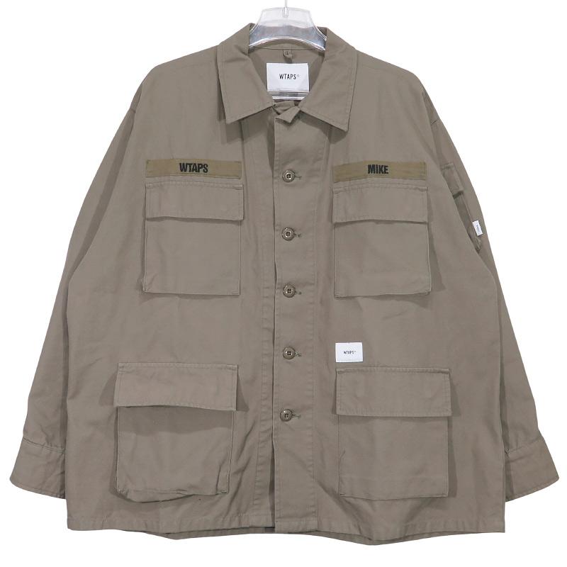 WTAPS（ダブルタップス） 19AW JUNGLE LS/SHIRT.COTTON.CANVAS 192WVDT