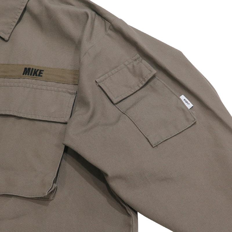 WTAPS（ダブルタップス） 19AW JUNGLE LS/SHIRT.COTTON.CANVAS 192WVDT