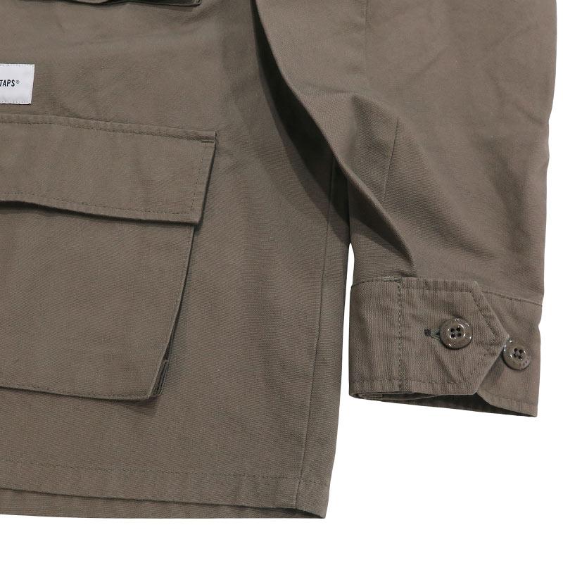 WTAPS（ダブルタップス） 19AW JUNGLE LS/SHIRT.COTTON.CANVAS 192WVDT