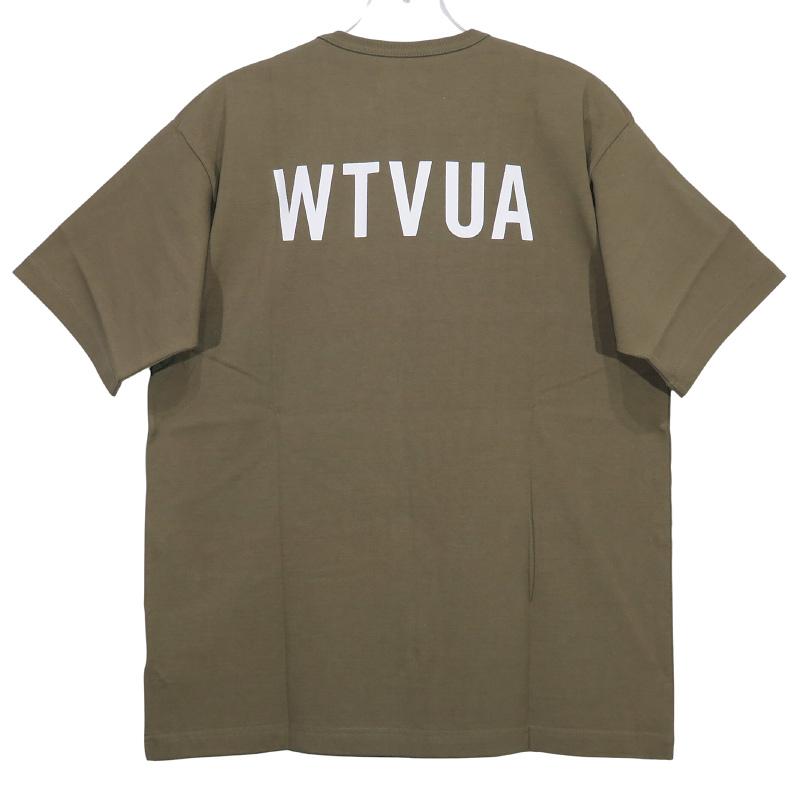 WTAPSダブルタップス/バナーTシャツ両面ロゴ//Olive Drab WTAPS（ダブルタップス） 21SS BANNER/SS/COTTON 211ATDT-CSM15 バナー