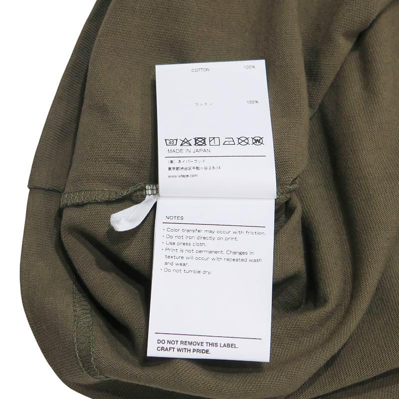 WTAPS（ダブルタップス） 21SS BANNER/SS/COTTON 211ATDT-CSM15 バナー