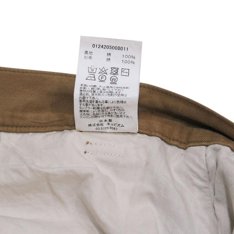 visvim（ヴィズヴィム） ビズビム 24AW RUSSO CHINO PANTS