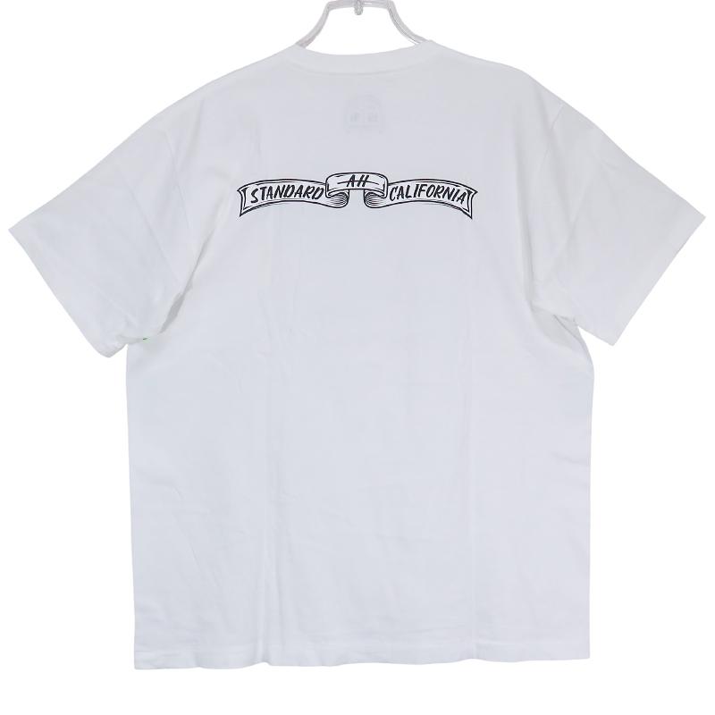 スタンダードカルフォルニア　ホワイト Tシャツ Lサイズ STANDARD CALIFORNIA（スタンダード カリフォルニア） スタンダード