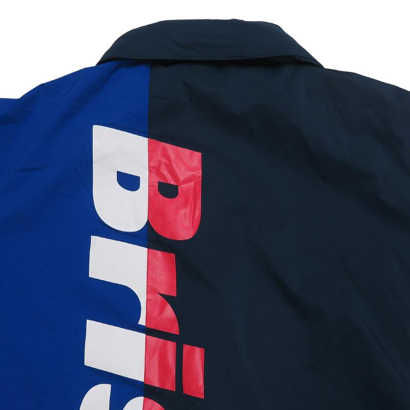 FCRBレアルブリストルNike ジップアップジャケット ネイビー/レッド F.C.Real Bristol（エフシーレアルブリストル） 18SS WARM UP JACKET